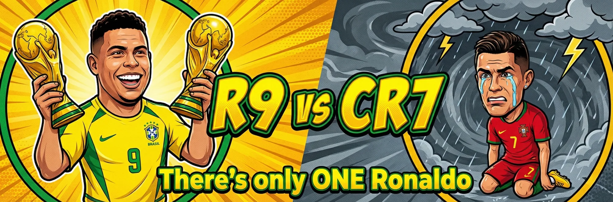 R9 vs CR7 Banner